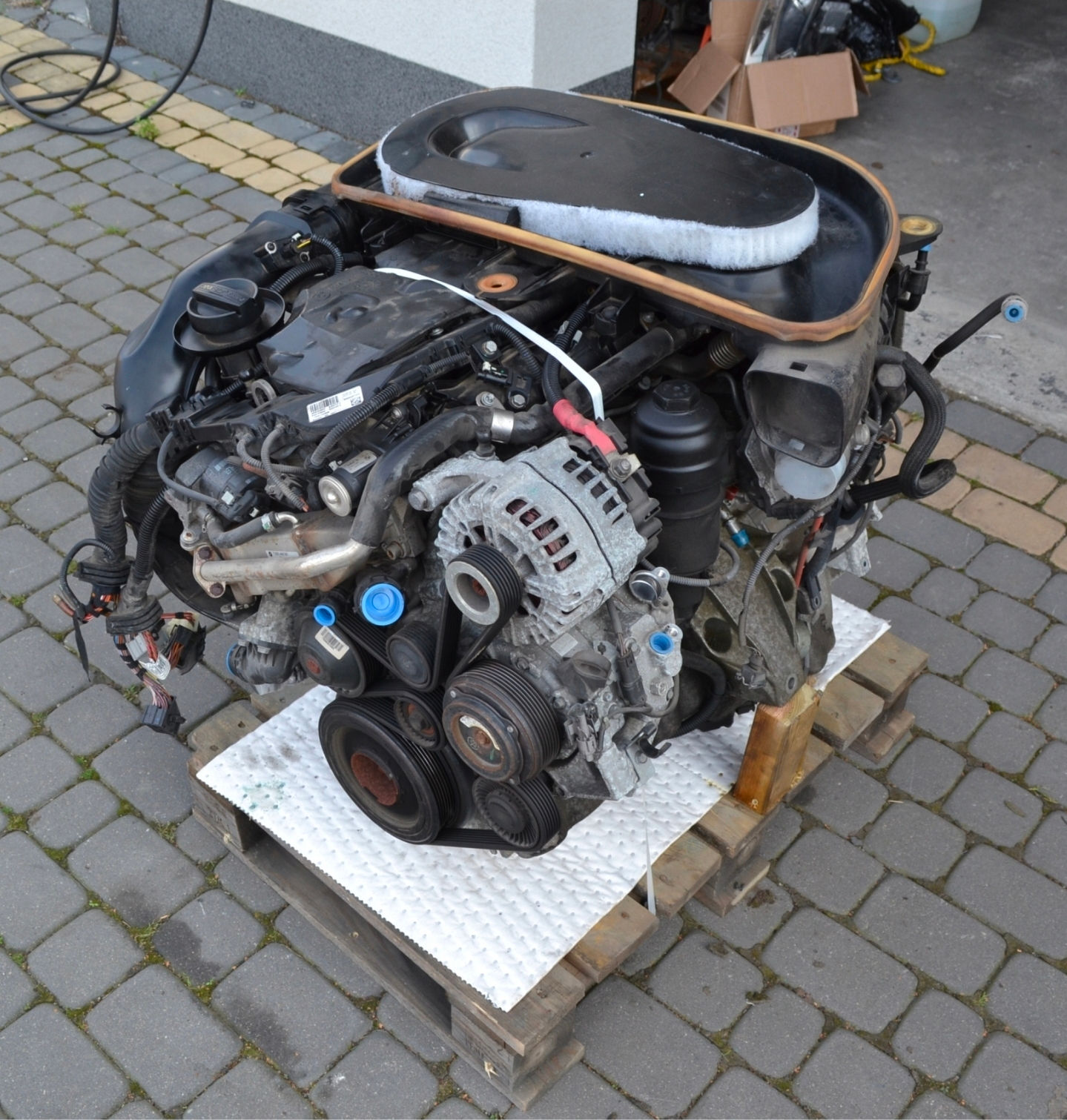 N57D30A Motor BMW 245PS 3.0D Komplett Motorlaufleistung auf Anfrage
