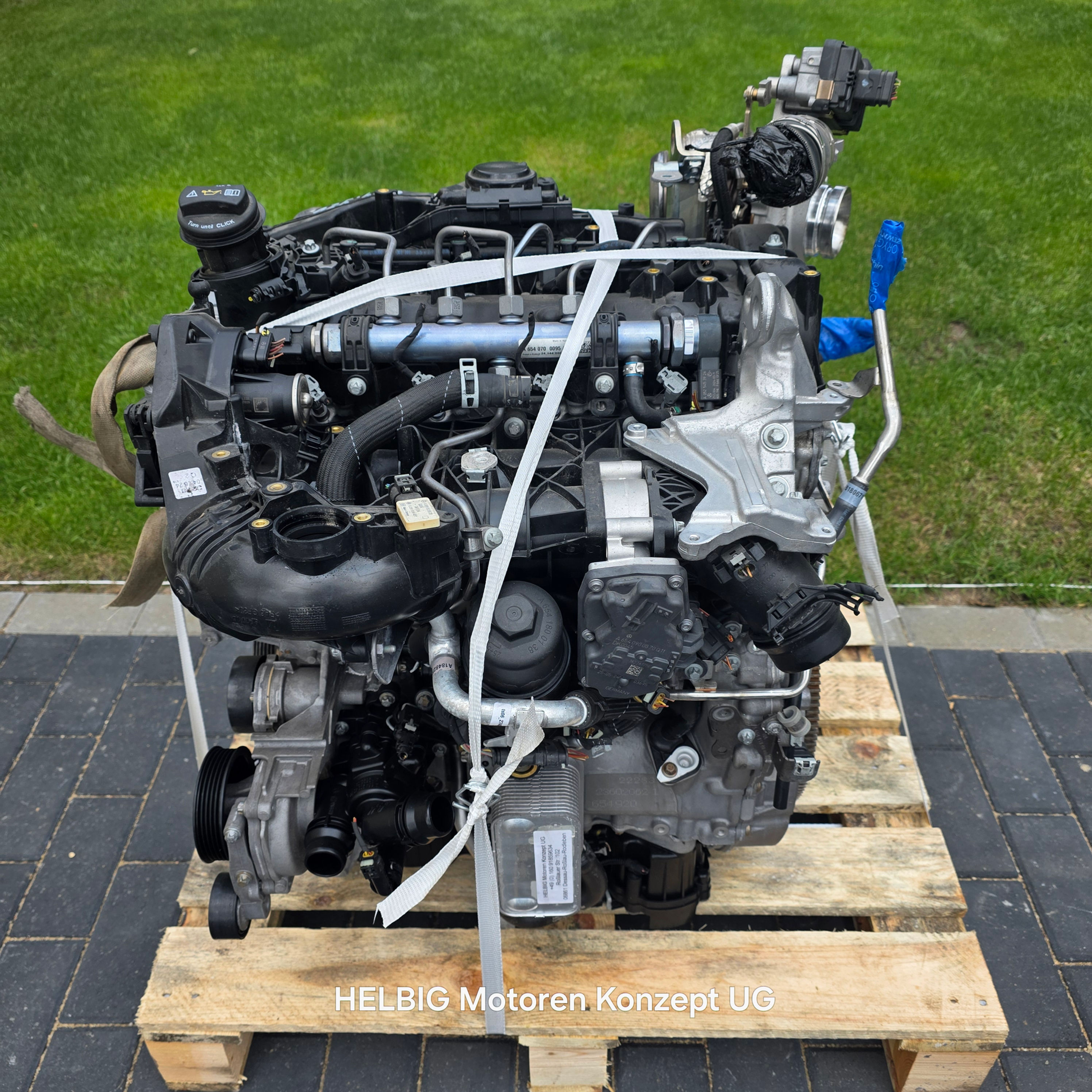 654.920 Motor MERCEDES-BENZ 2.0 DIESEL A-KLASSE B-KLASSE – 27.000 KM!