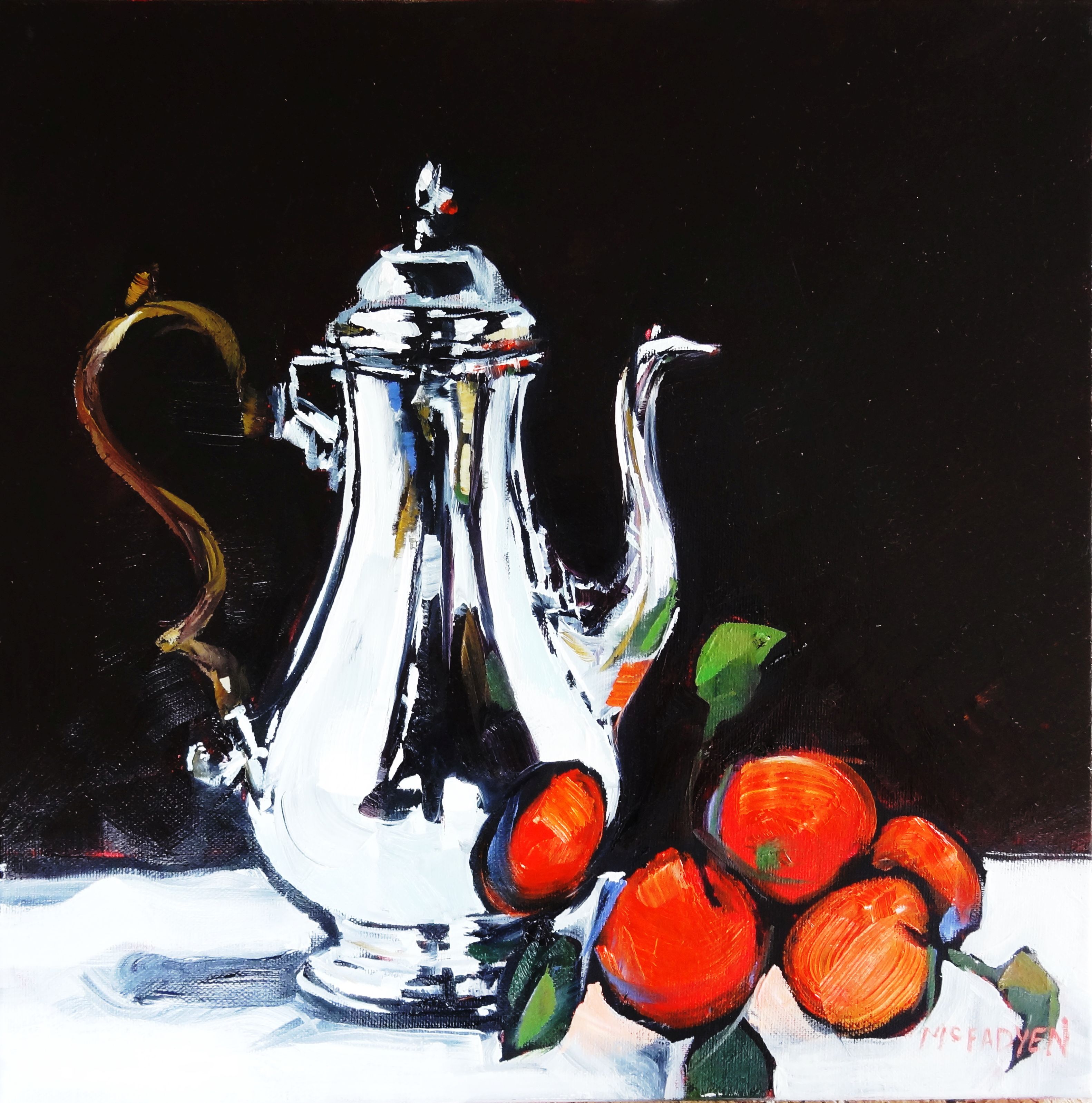Silver Coffee Pot LEXMUTT096