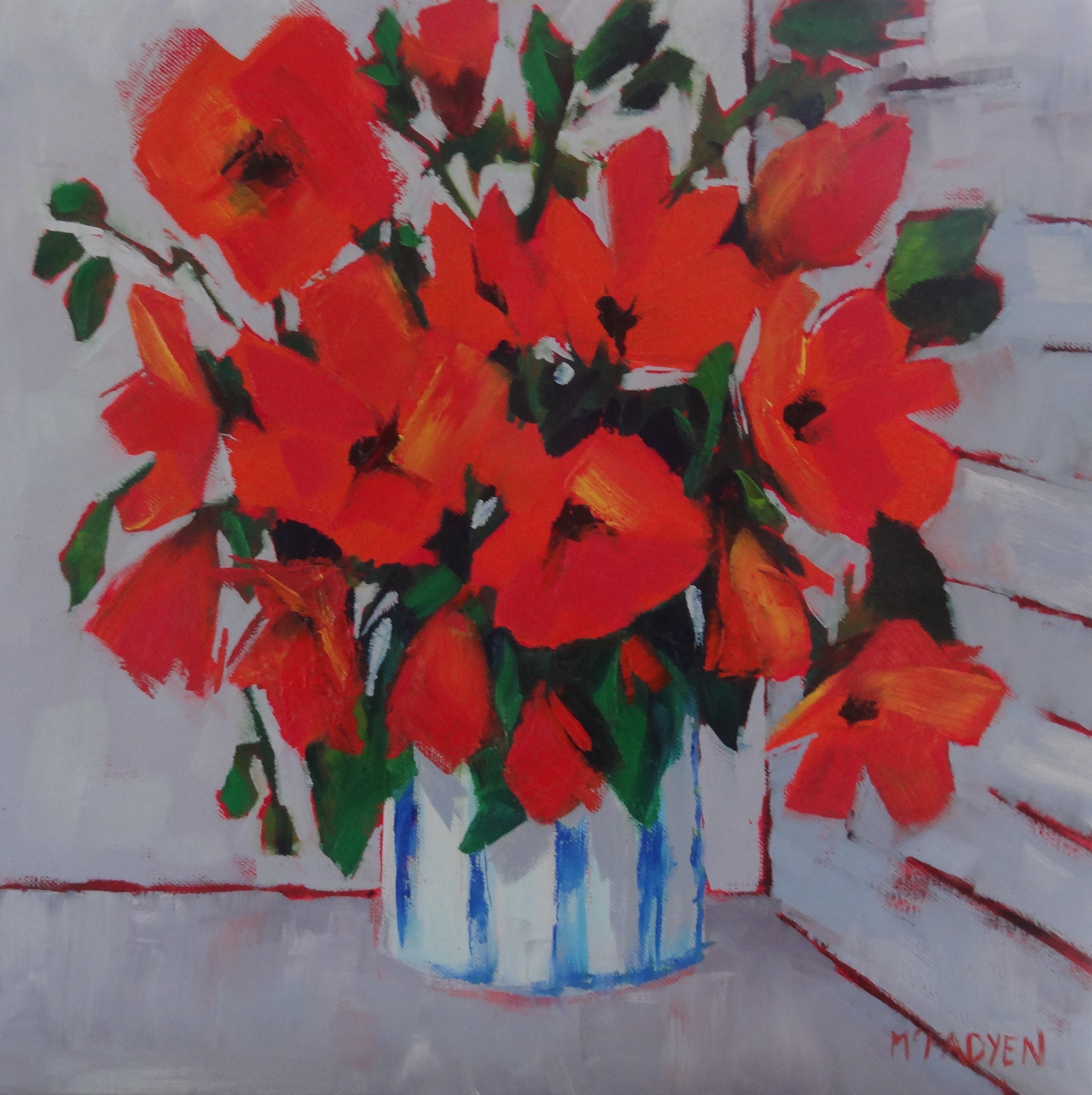 Poppies in the Wondow LEXMUTT065