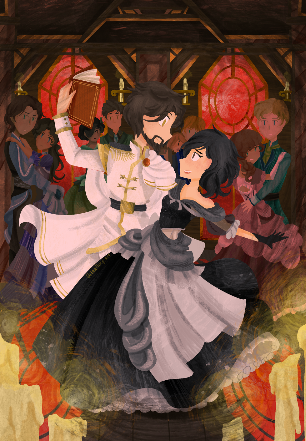 Lock and Tea, Lock and Tea LLC, digital art, illustration, drawing, teafling.art, cosmere, mistborn, fanart