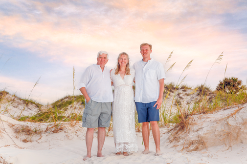 Family Pictures at the Beach