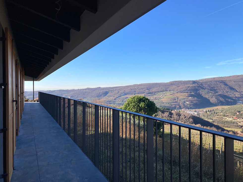 vista dalla terrazza