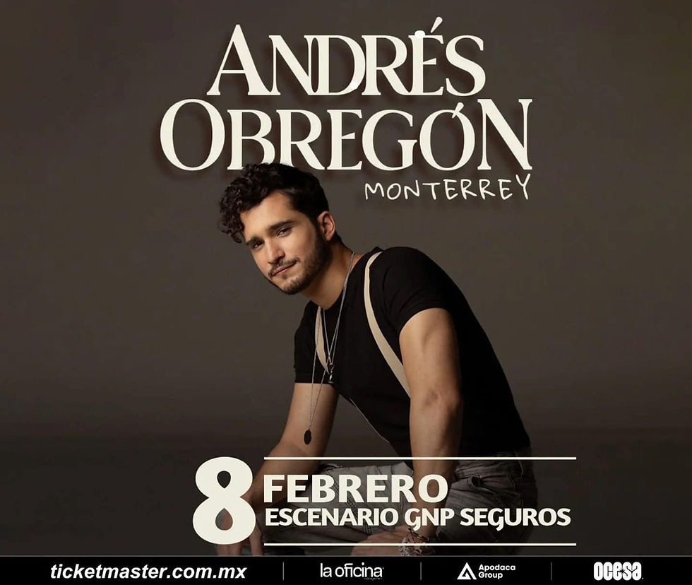 Andrés Obregón cuenta con más de un millón de oyentes mensuales en Spotify.