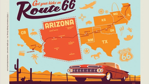 RUTA 66 EN ARIZONA ¡ENCIENDAN SUS MOTORES!