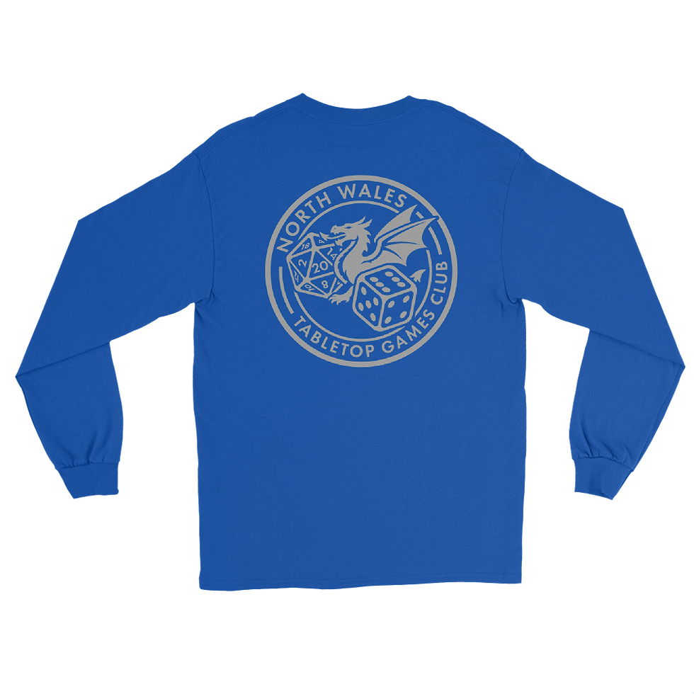 Thumbnail: Unisex Long Sleeve Shirt - back print