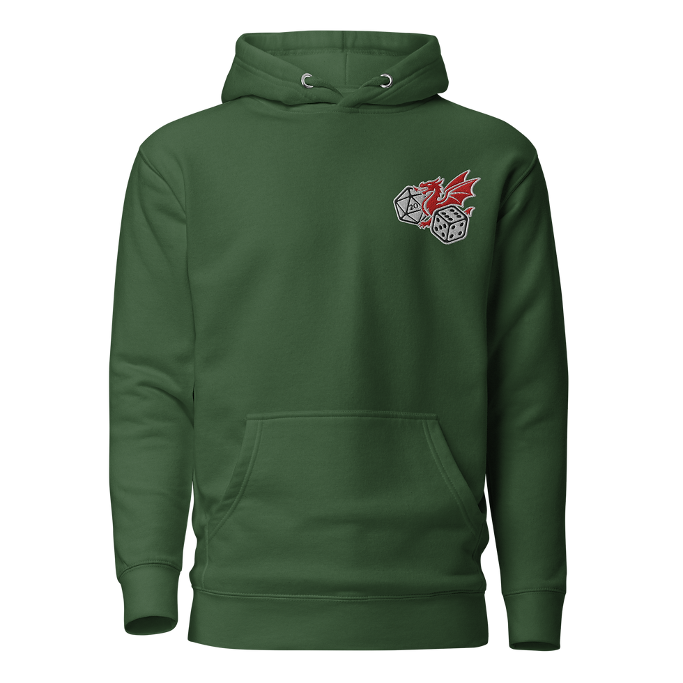 Thumbnail: Unisex Hoodie - embroidered