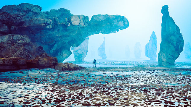 Astronaut on Alien Planet