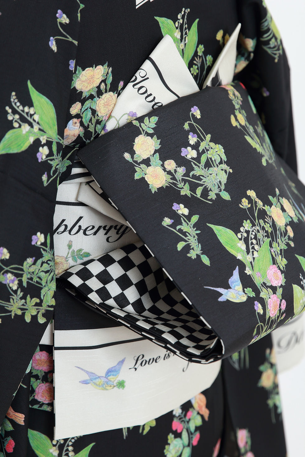 サムネイル： 名古屋帯　BloomBirds ブルームバード