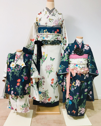 子供着物3歳用（三つ身）単品Garden | MarMuマーム
