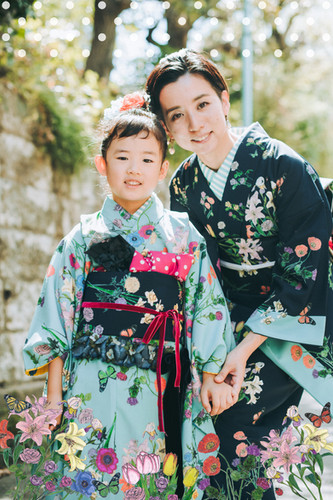 mhamu⭐️親子お揃い着物 レンタル】親子セット | MarMuマーム