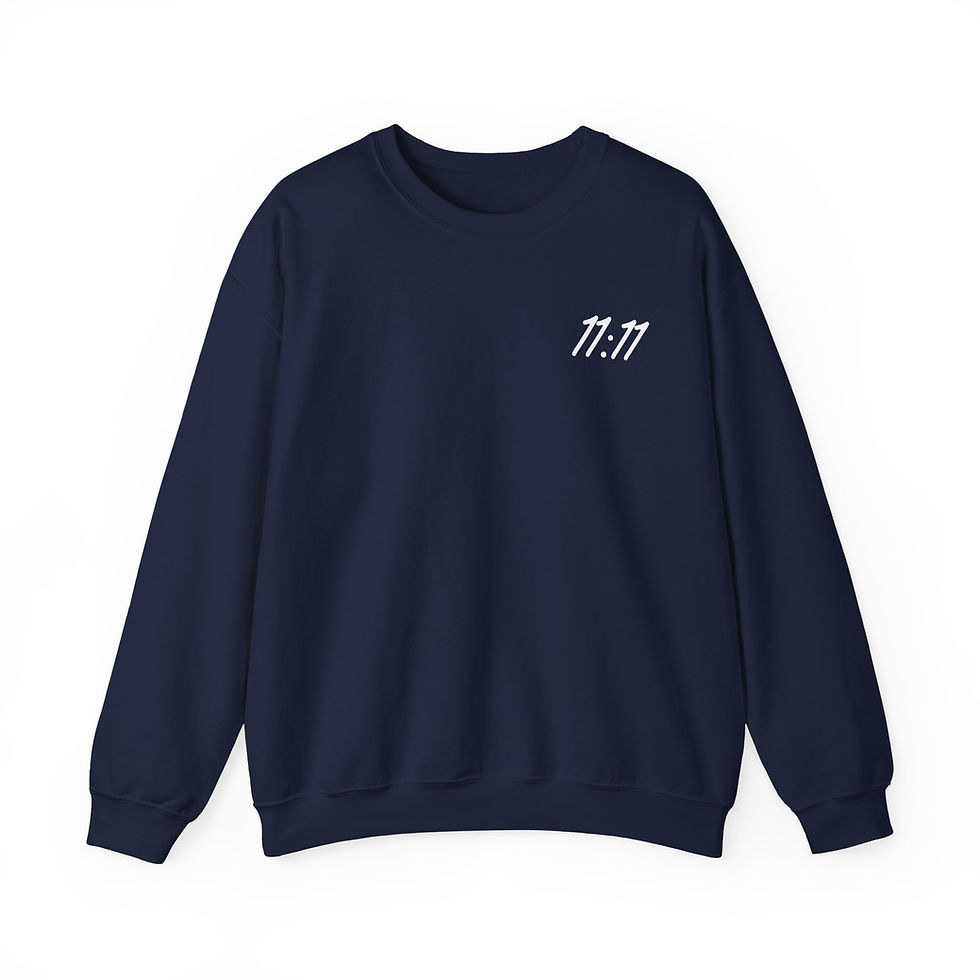 Thumbnail: 11:11 Walk by Faith |  Crewneck for the girls