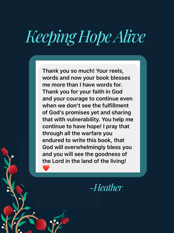 Prophetic Promises Book Mariel Villarreal