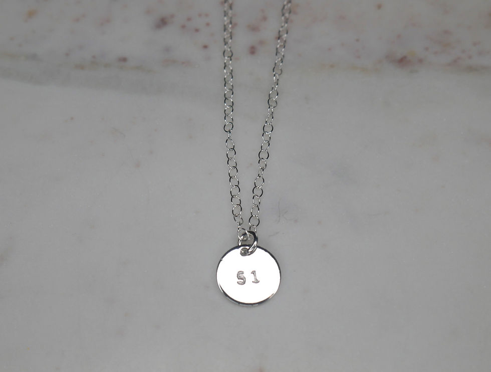 Thumbnail: All Custom Prophetic Number Necklaces