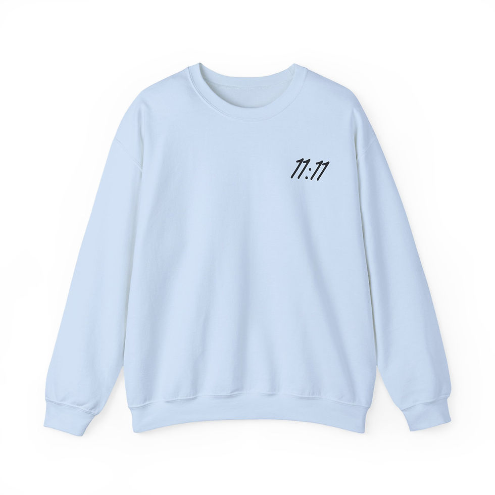 Thumbnail: 11:11 Walk by Faith |  Crewneck for the girls