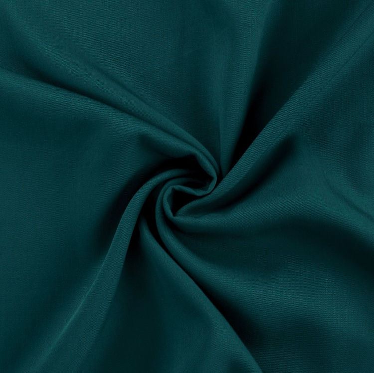 Viscose twill - petrol