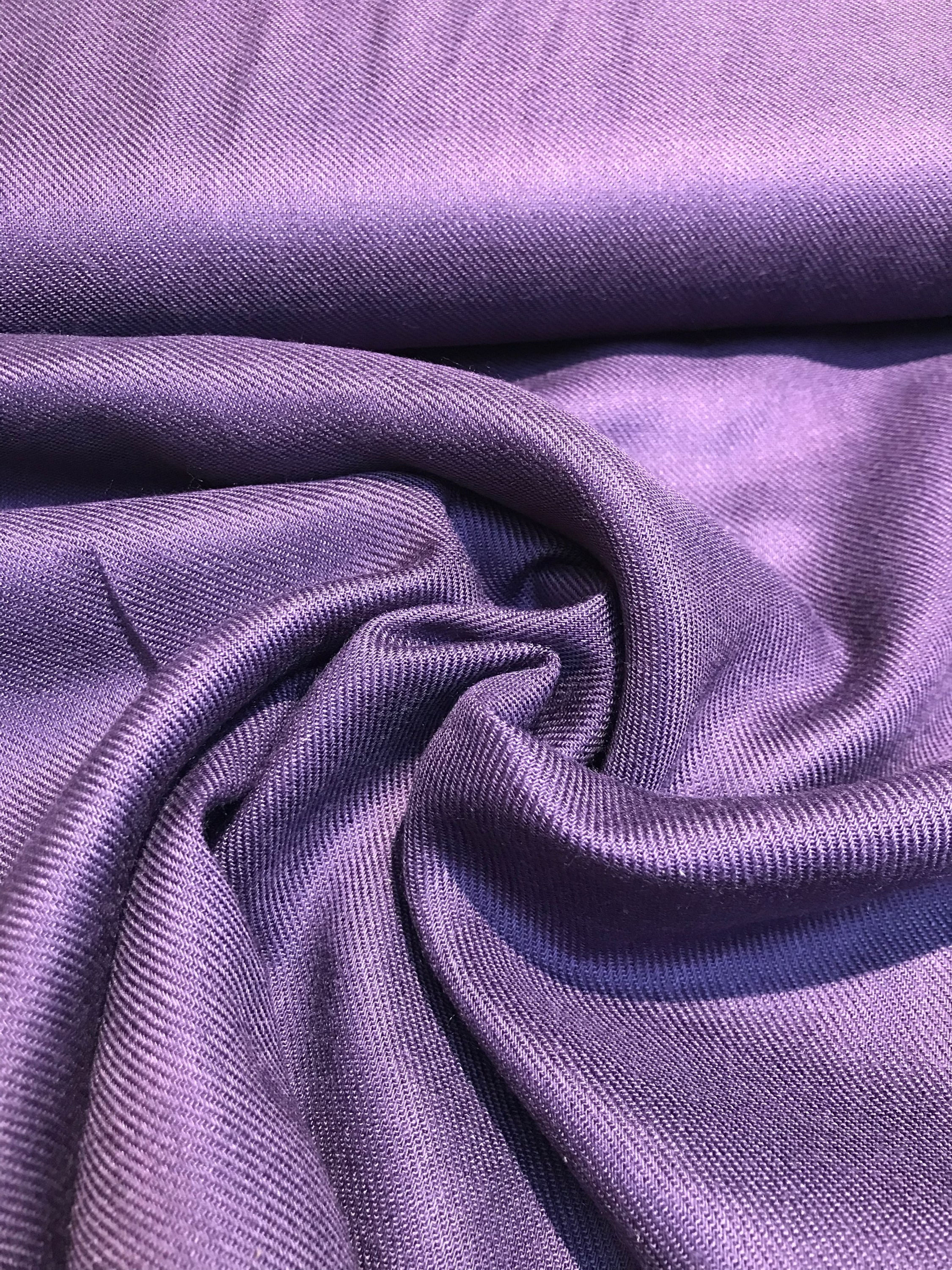 Viscose twill - paars