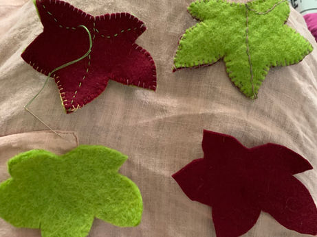 Gathering Gold: Leaf Walks, Childhood Wonder, and Handmade Holiday Gifts