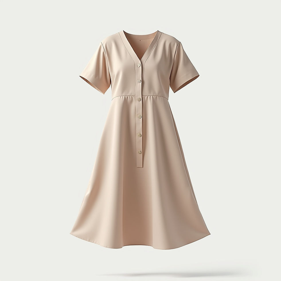 Flowy A-line Dress