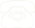 Outline of an old fashioned telephone