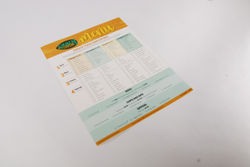 Saucy Food Menu