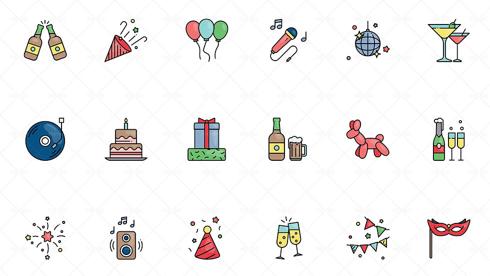 Thumbnail: Happy Birthday - PNG Graphics & Stickers