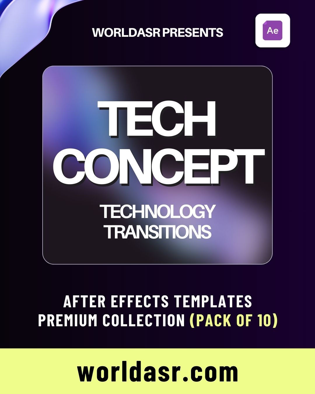 Technology Transitions - After Effects Templates