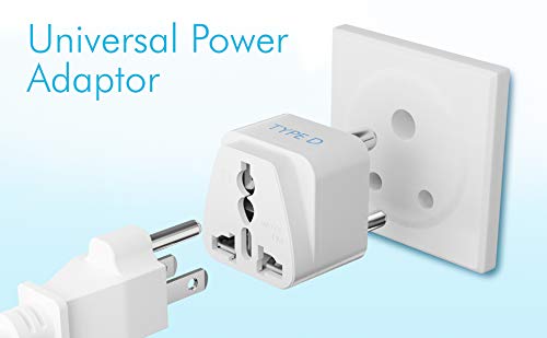 Ceptics USA to India Converter Plug_8