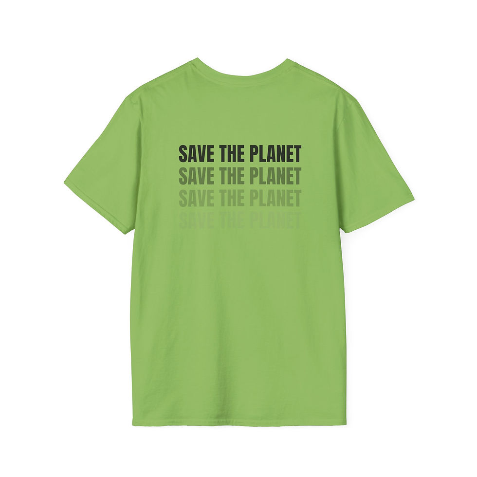 Thumbnail: EARTH Typography - Earth Day Unisex Softstyle T-Shirt