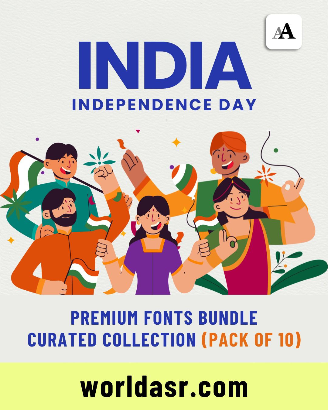 Independence Day - Fonts