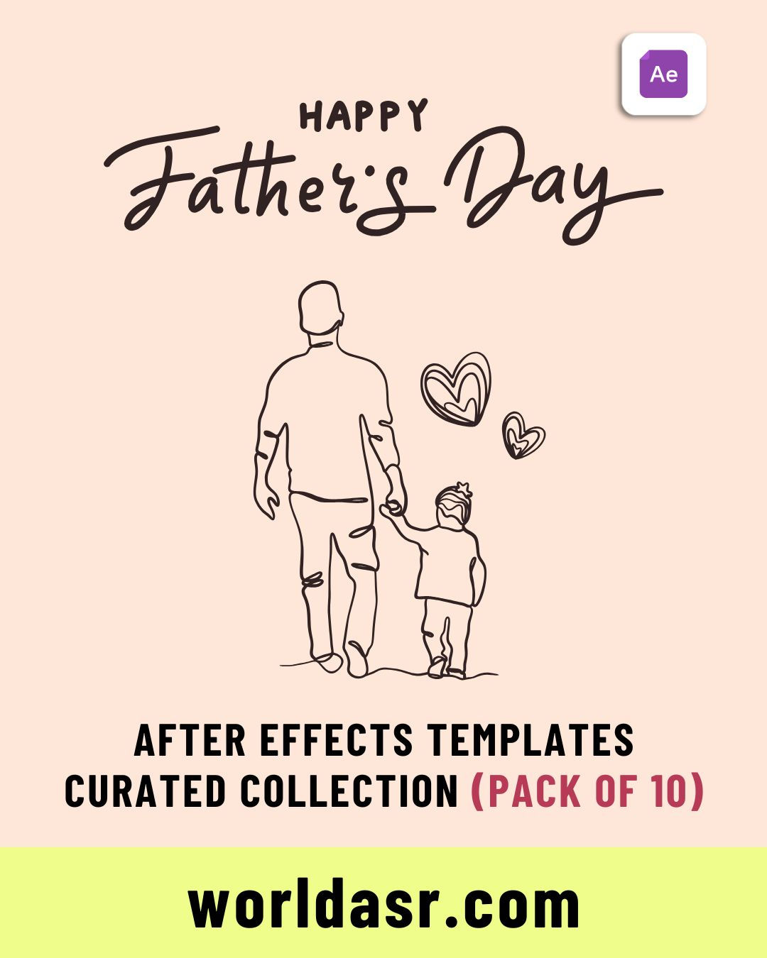 Father's Day Premium After Effects Templates