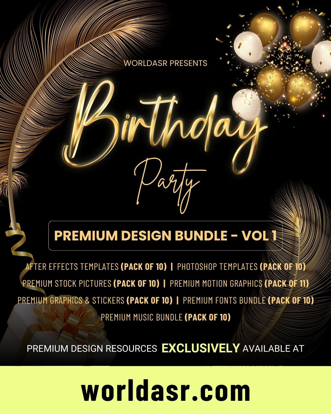 Happy Birthday - Design Bundle