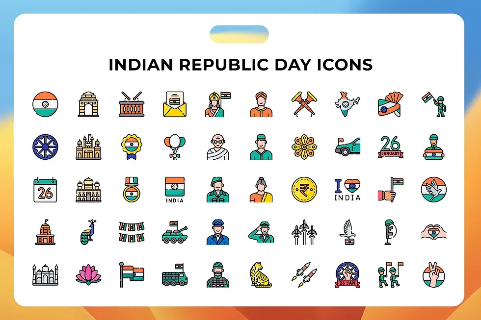 Thumbnail: Republic Day – Graphics & Stickers