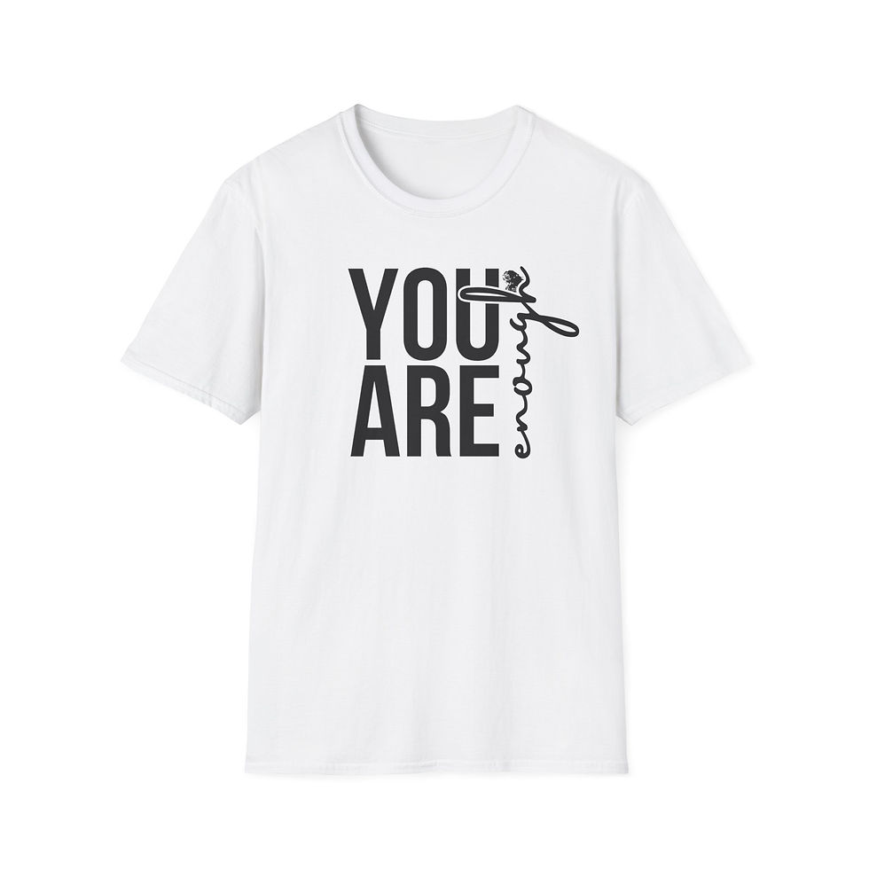 Thumbnail: You Are Enough - Valentine's Day Unisex Softstyle T-Shirt
