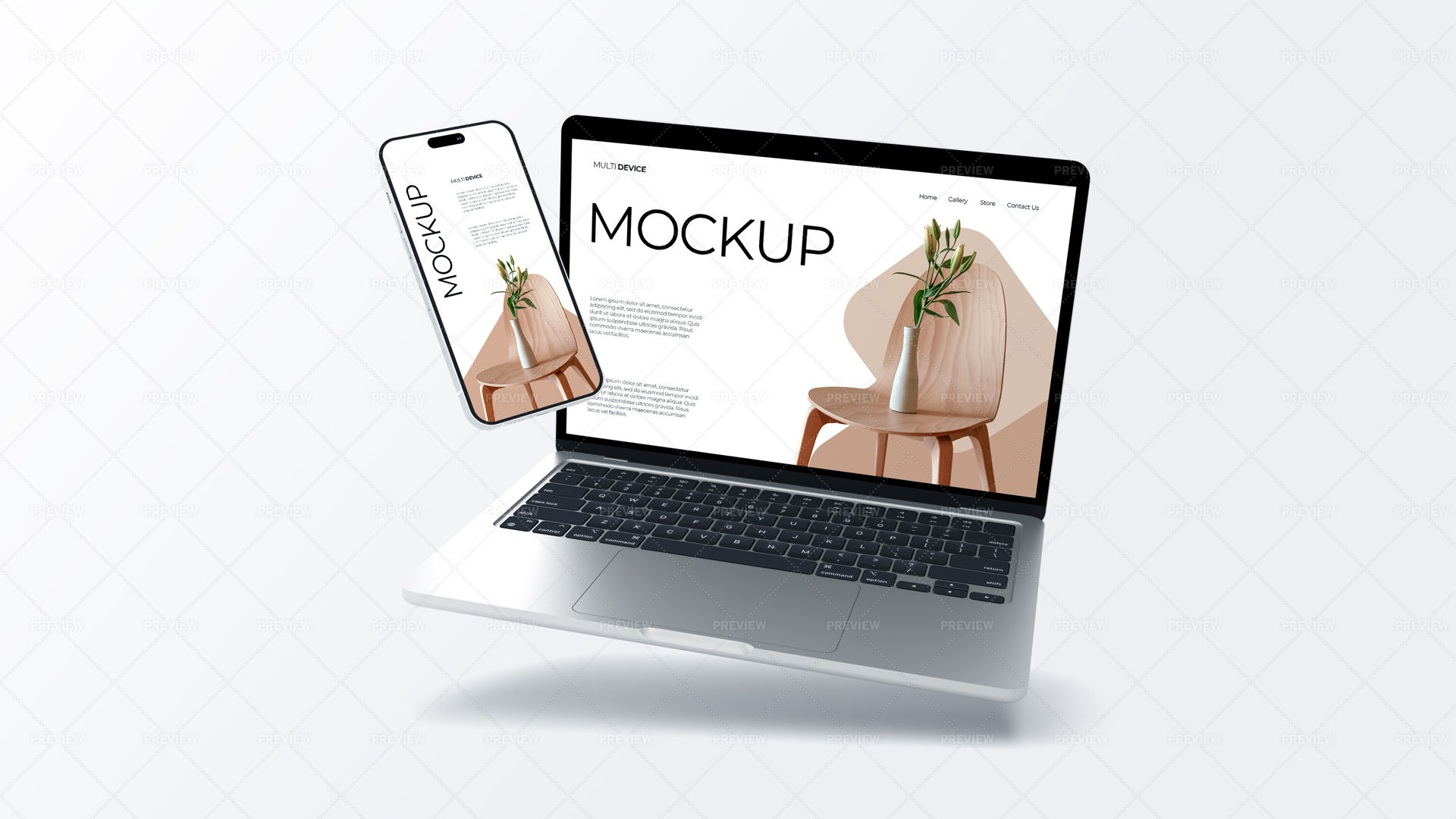 Website Promotion - Graphics & Mockups