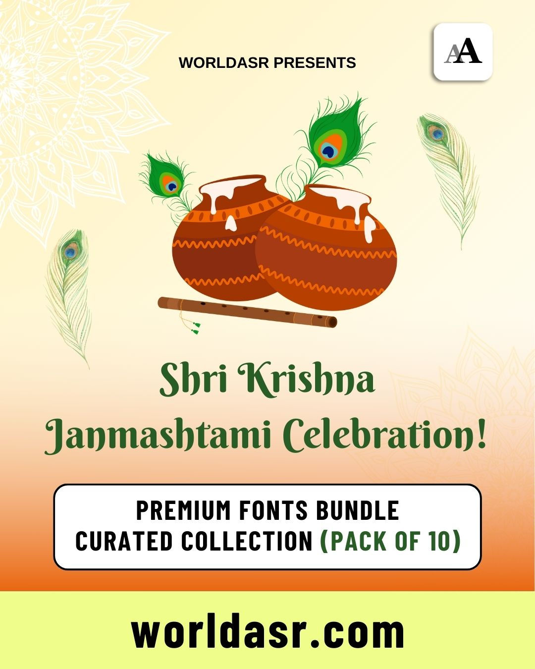 Krishna Janmashtami - Fonts