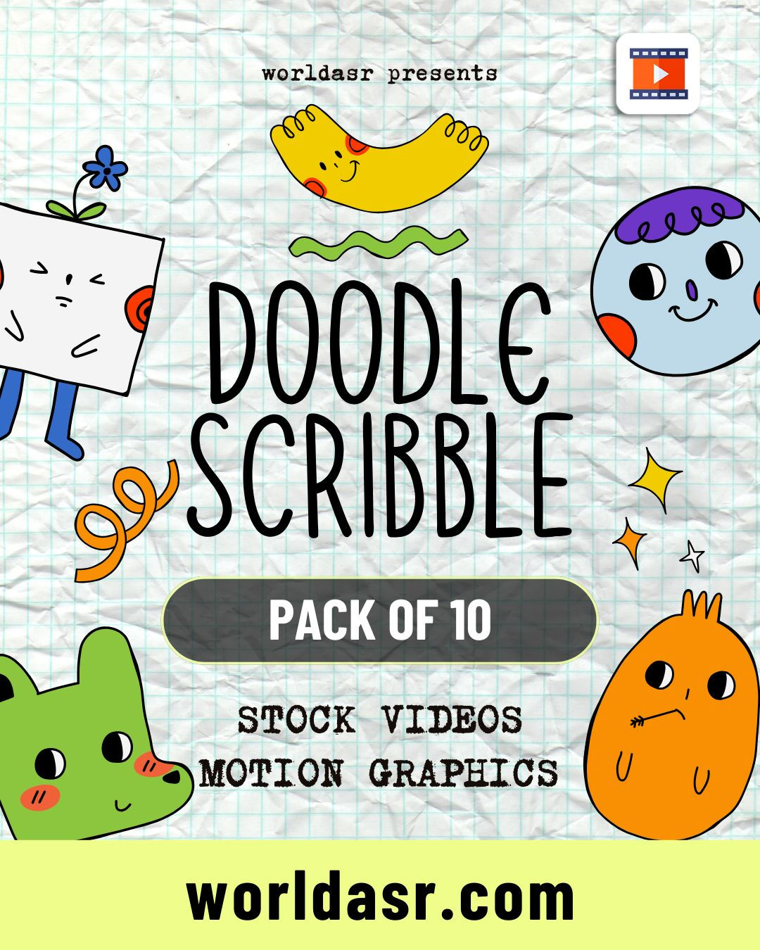 Doodle Scribble - Premium Stock Videos & Motion Graphics
