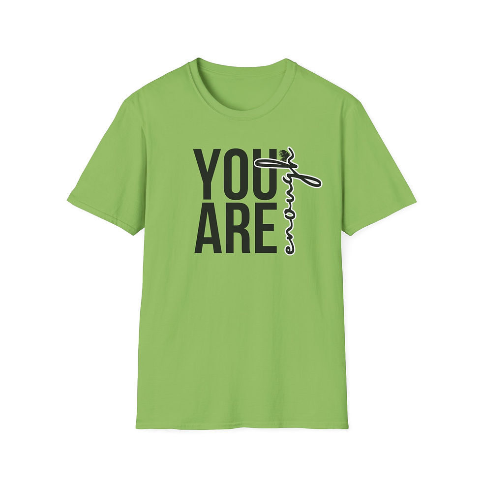 Thumbnail: You Are Enough - Valentine's Day Unisex Softstyle T-Shirt