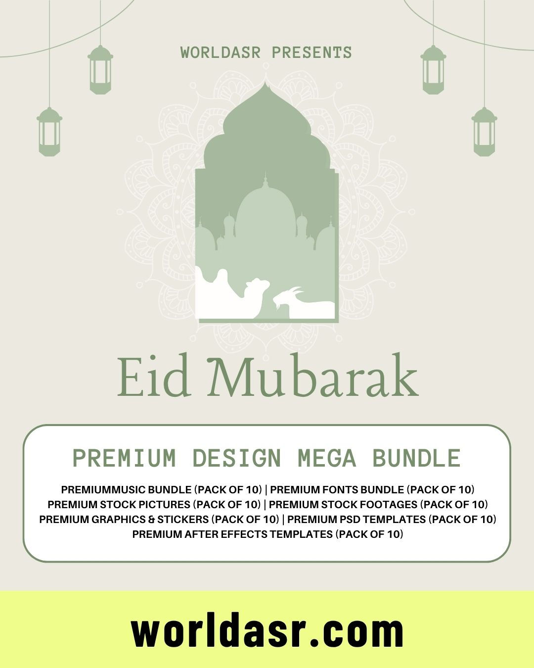 Eid Mubarak - Design Bundle