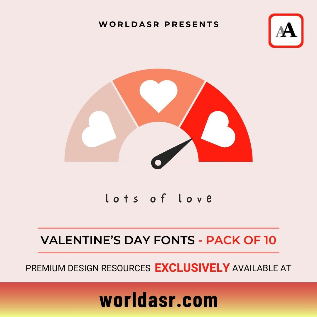 Valentine's Day Premium Fonts