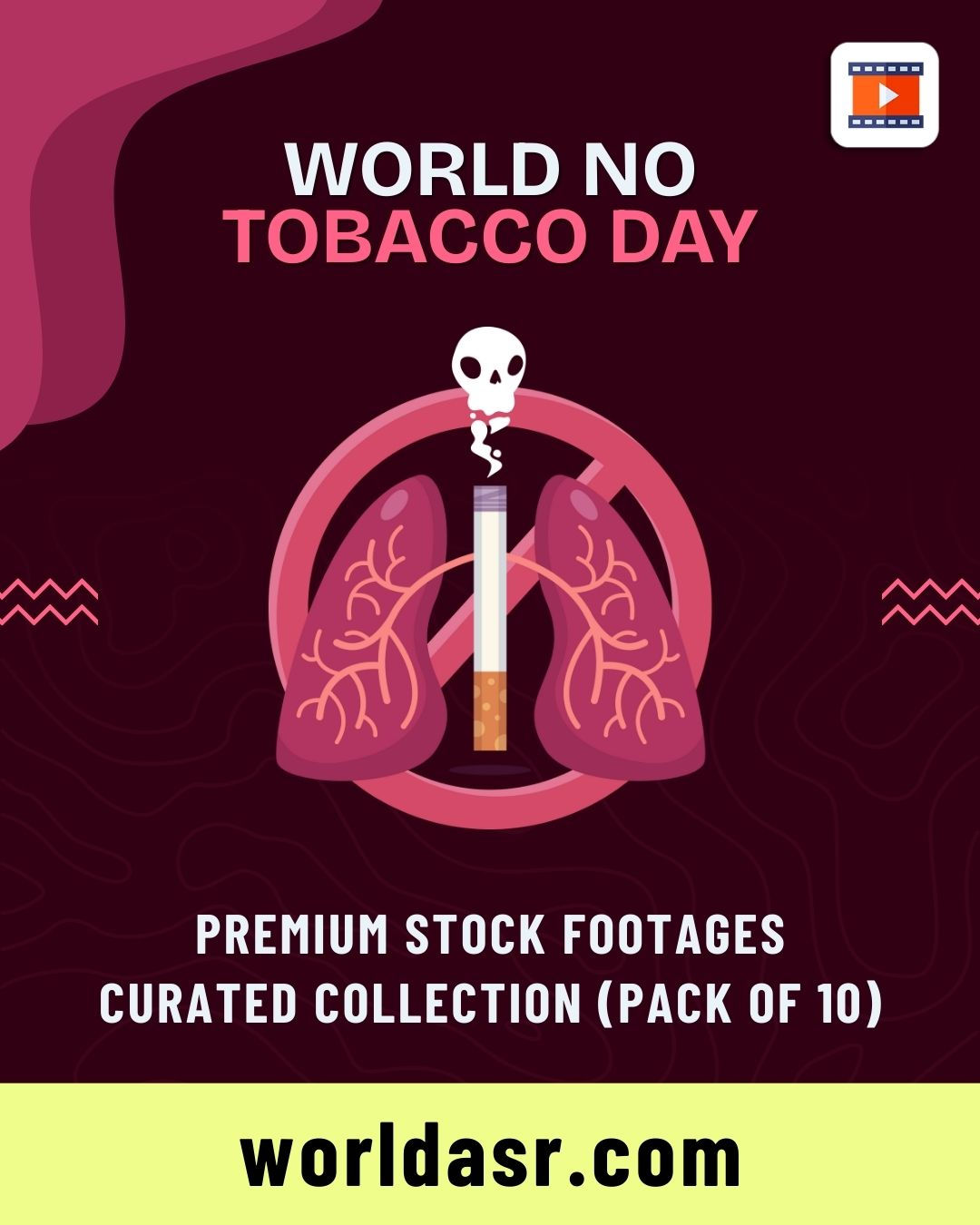 No Tobacco Day Premium Stock Videos