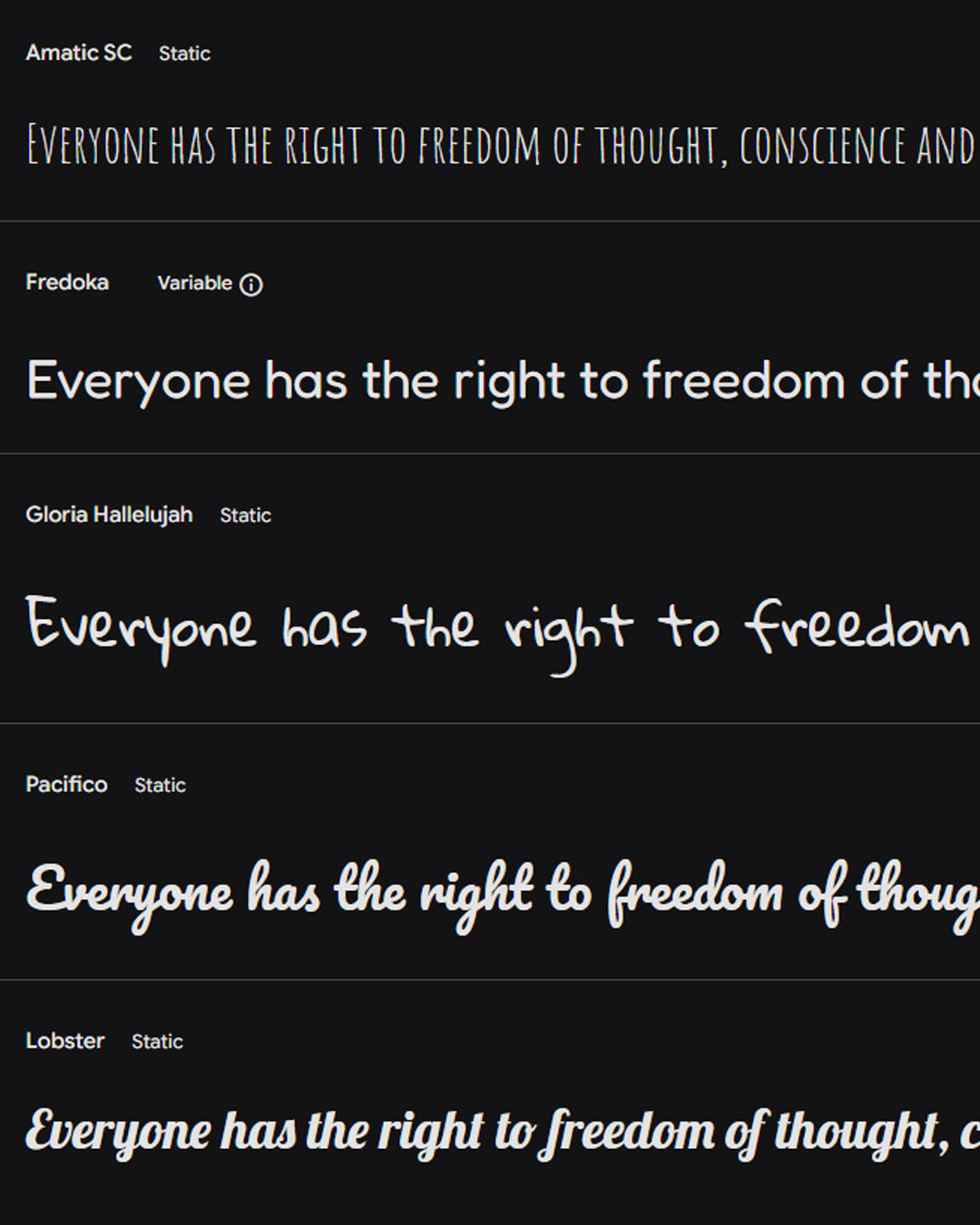 Friendship Day - Fonts