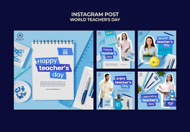 Teacher's Day - PSD Templates