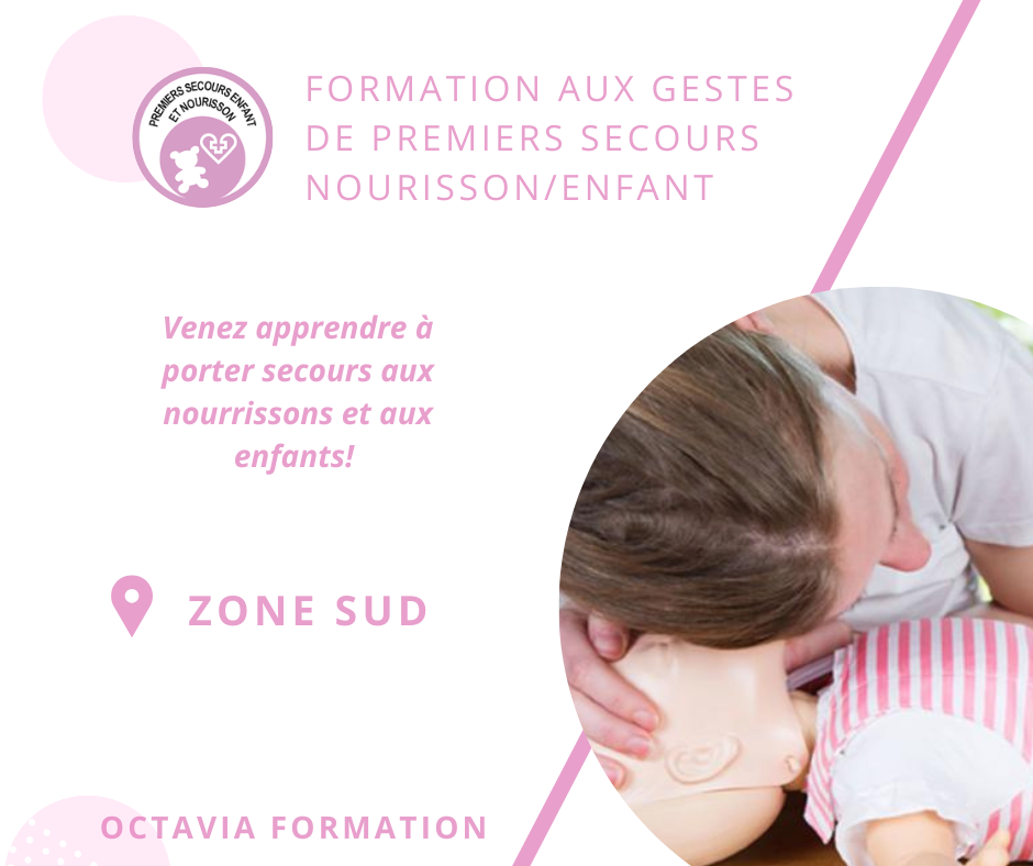 Formation aux gestes de premiers secours Nourrisson/Enfant - SAINT-PIERRE