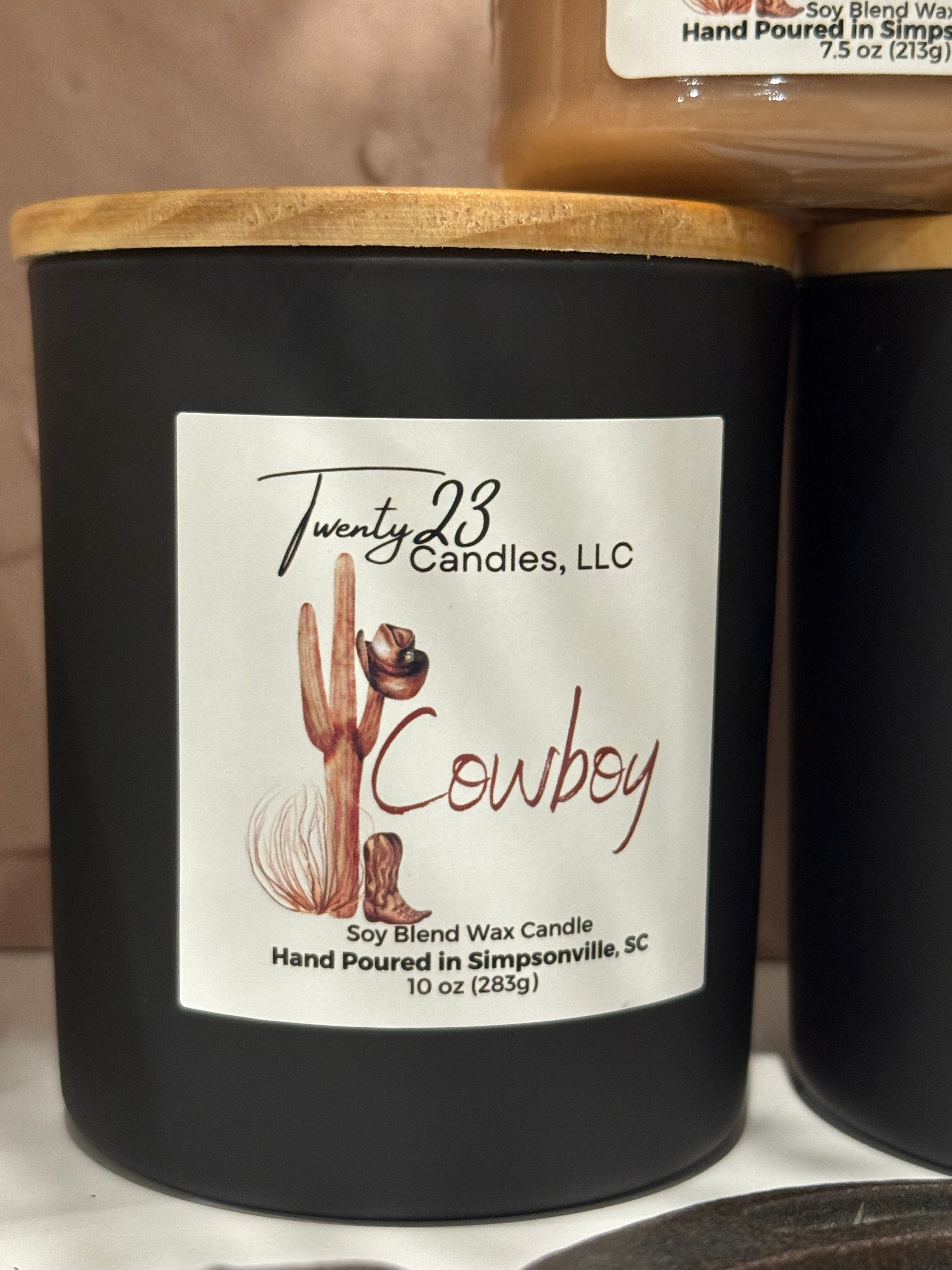 Cowboy Candle (10 oz)