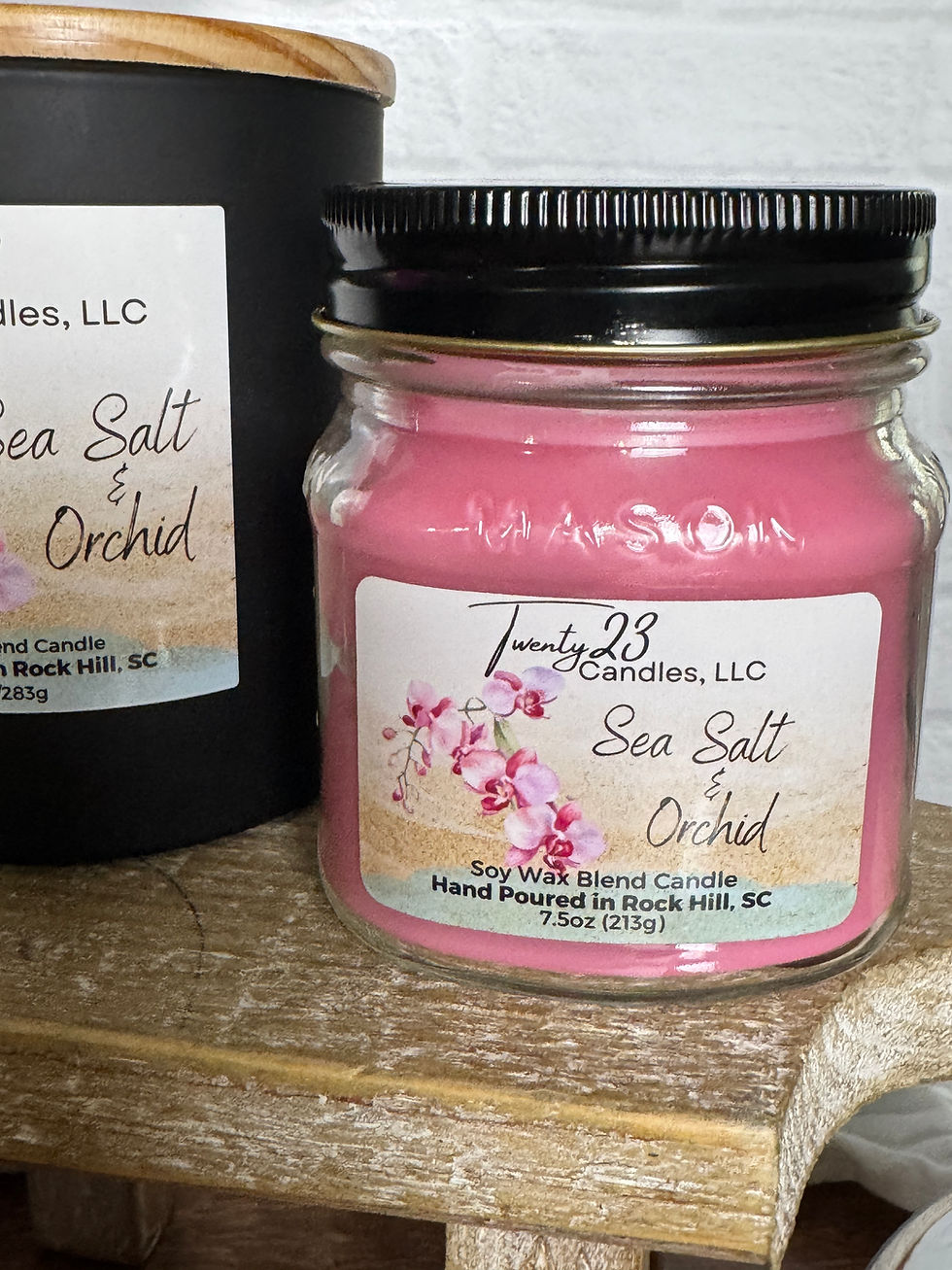 Sea Salt and Orchid Candle (7.5 oz)