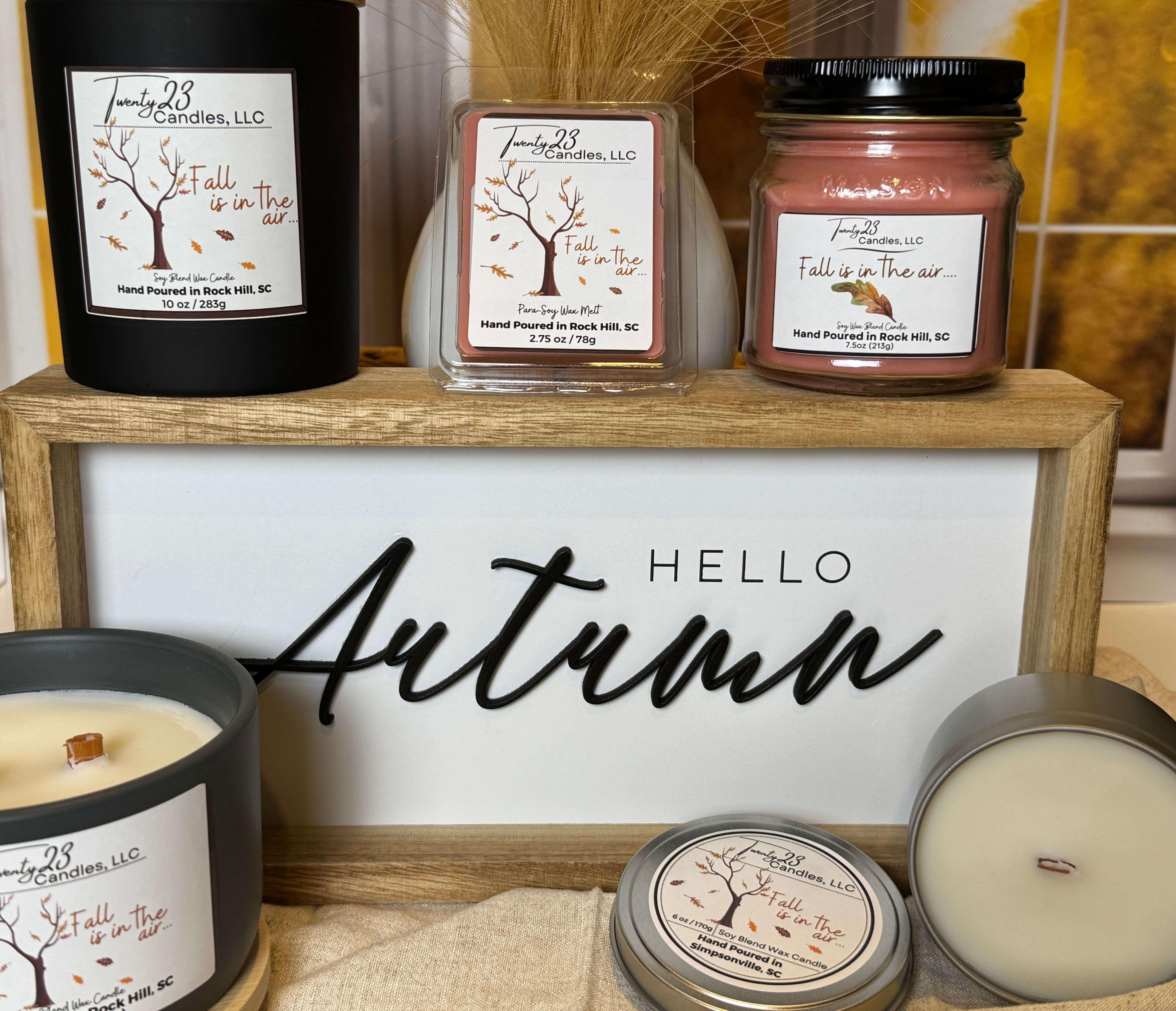 Fall is in the Air....Candle (6 oz)