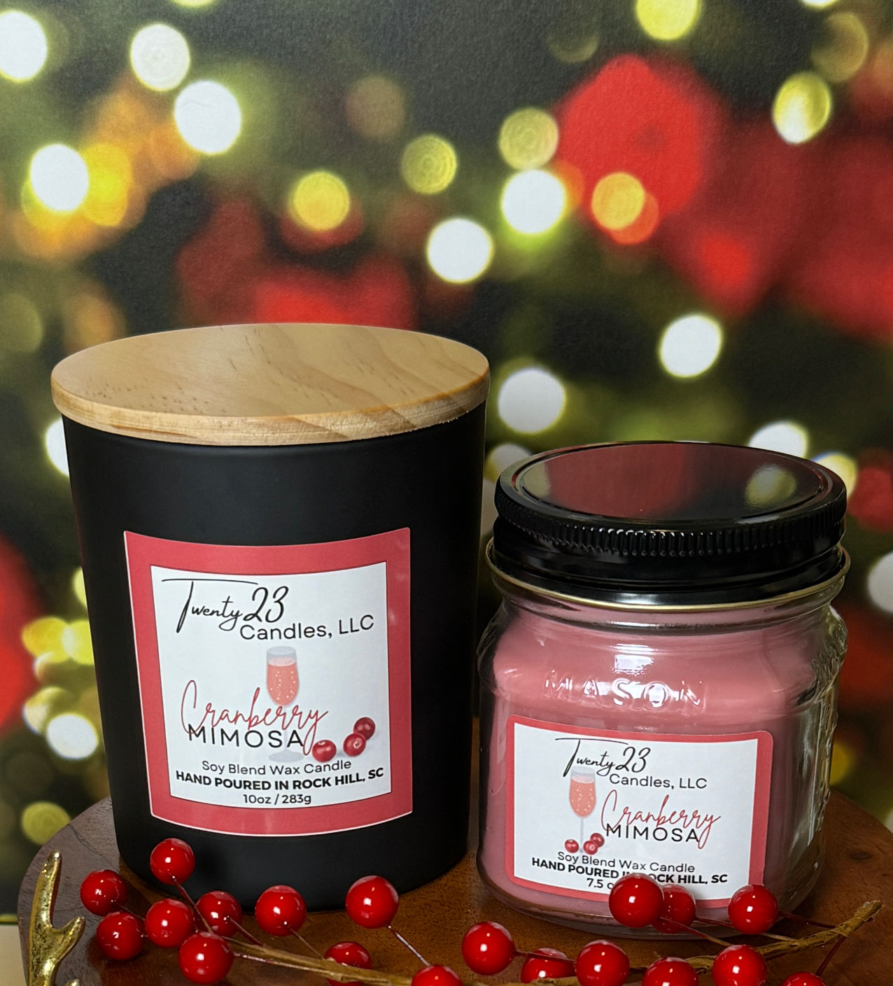 Cranberry Mimosa Candle (10 oz)