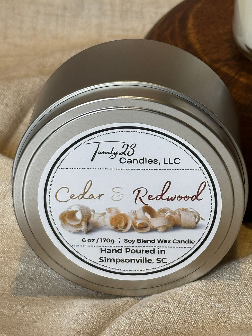 Cedar & Redwood Candle (6 oz)