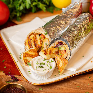 HALLOUMI WRAP